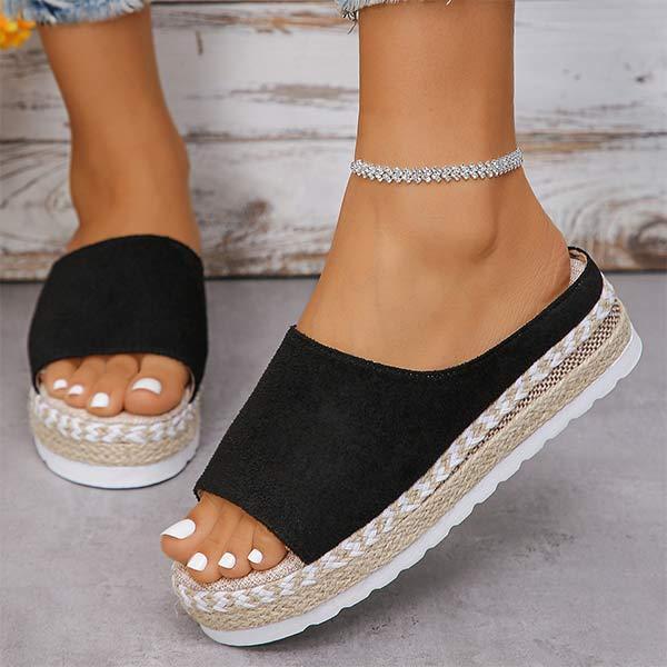 Women's Chunky Sole Slide Sandals 77302356C