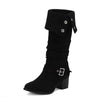 Women's Fold-Over Knee-High Boots 59060157C