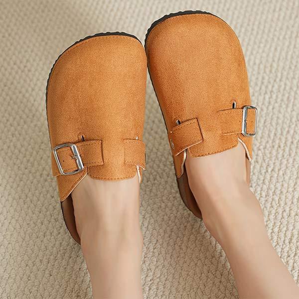 Women's Flat Closed-Toe Mule Slippers 58138150C