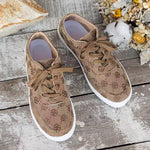 Women's Printed Casual Light Canvas Shoes 94349547S