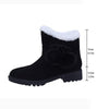 Women's Cute Plush-Lined Short Boots with Fluffy Cuffs 98682670C