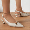 Women's Fashion Horsebit High Heel Sandals 44029595S