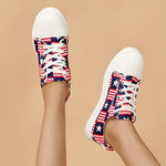 Women's Casual Lace Up Canvas Shoes 79036783C