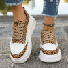 Women's Thick Sole Leopard Print Sports Shoes 24415953C