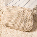 Women's Tassel Retro Cotton Woven Crossbody Bag 14015855C