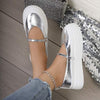 Women's Platform Velcro Strap Mary Jane Shoes 09237858C