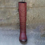 Women's Round-Toe Vintage Riding Boots 92634688C