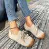 Women's Retro Lace-Up Bow Casual Flats 89606100S