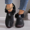 Women's Casual Flat Plush Soft-Soled Cotton Shoes 27914327S