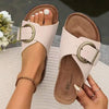 Women's Flat Slide Sandals 27207444C
