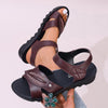 Women's Leaf Anti-Slip Soft Sole Beach Sandals 34417827S