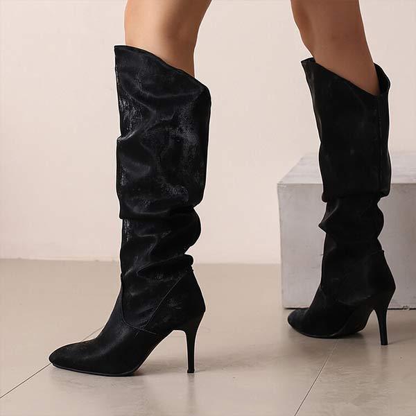 Women's High Heel Stiletto Knee-High Boots 49333813C