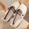 Women's Fashionable Buckle Strap Shallow Mouth Low Heel Casual Shoes with Soft Sole 81572267C