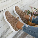 Women's Printed Casual Light Canvas Shoes 94349547S