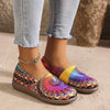 Women's Colorful Round-Toe Slip-On Shoes 95517260C