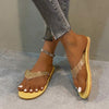 Women's Flat Rhinestone Thong Sandals 04637021C