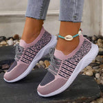Women's Casual Lace-Up Mesh Breathable Sneakers 61402719S