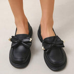 Women's Bowknot Flat Loafers 35832409C