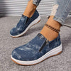 Women's Denim Slip-On Casual Shoes 54157955C