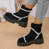 Women's Casual Cozy Fleece-Lined Snow Boots 63633270C