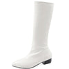 Women's Casual Pointed Toe Flat Knee-High Boots 99003573S