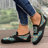 Women's Casual Mesh Ethnic Pattern Flats 03002158S