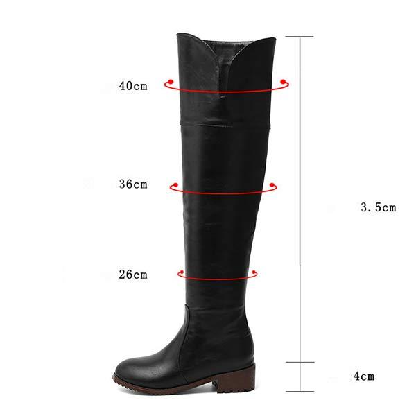 Women's Flat Over-the-Knee Boots 53959150C