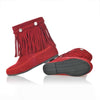 Women's Casual Tassel Inner Heightening Ankle Boots 05303097S