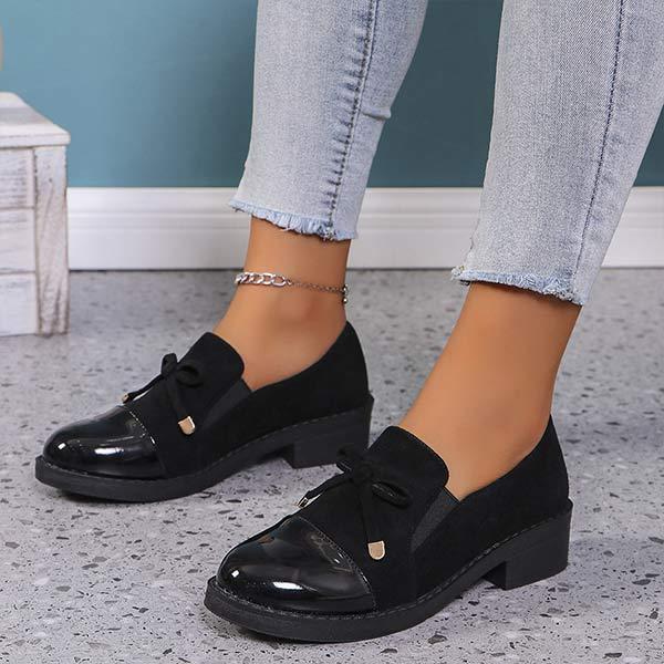 Women's Slip-On Bow Loafers 40272496C