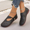 Women's Vintage Flat Shoes 61591349C