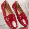 Women's Glossy Flat Shoes 44975372C