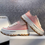 Women's Breathable Platform Canvas Sneakers 82315885C