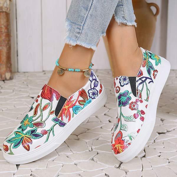 Women's Slip-On Printed Casual Shoes 61579555C