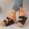 Women's Studded Platform Wedge Sandals 78373310C