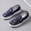 Women's Casual Slip On Flat Low Top Canvas Shoes 36933249C