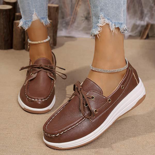 Women's Lace-Up Canvas Shoes 30890821C