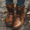 Women's Vintage Lace-Up Ankle Boots 42121752C