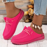 Women's Slip-On Lazy Flat Casual Mule Shoes 90378672C