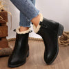 Women's Retro Platform Ankle Boots 64003394C