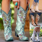 Women's Vintage Western Style Cowboy Boots 23695522C