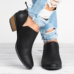 Women'S Chunky Heel Ankle Boots 52988227