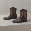 Women's Western Embroidered Fashion Ankle Boots 42129594C