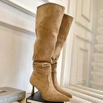 Women's Wide Calf Over-the-Knee Pointed Toe Boots 95281115C