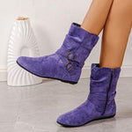 Women's Suede Ankle Boots 86882259C