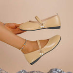 Women's Soft Sole Pearl Mary Jane Shoes 74070270C