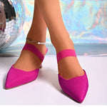 Women's Pointed Toe Stiletto Heel Mules 80100716C