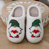 Christmas Tree Cotton Slippers - Festive Holiday Comfort 26879425C