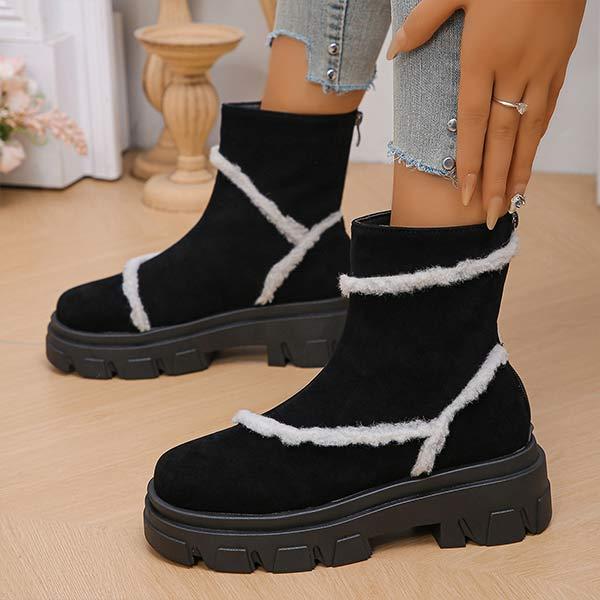 Women's Casual Cozy Fleece-Lined Snow Boots 63633270C