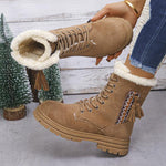 Women's Ethnic Style Tassel Decorated Snow Boots 95246389S