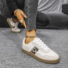 Women's Retro Leopard Lace-Up Sneakers 71957106S